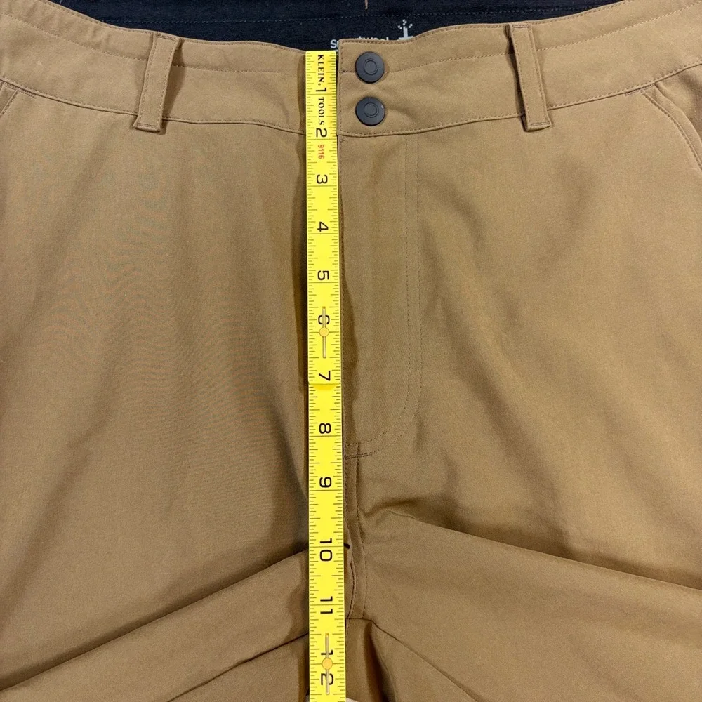 Smartwool Shorts Mens Medium Brown NWT Stretch Hiking Outdoor Travel Golf 10in